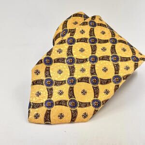 Vintage Robert Talbott  Mitchell's of Westport Tie - Elegant Pattern Hand sewn